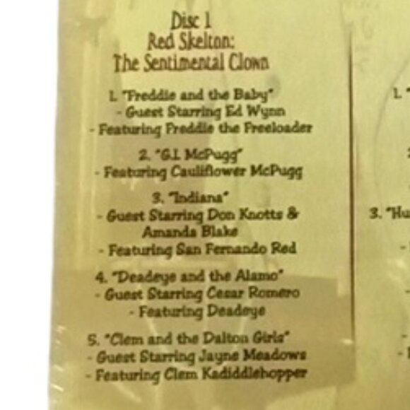 Red Skelton Classic Comedy Collectors Series: Volumes 1 & 2 DVD 2001 Brand NEW - Picture 7 of 8